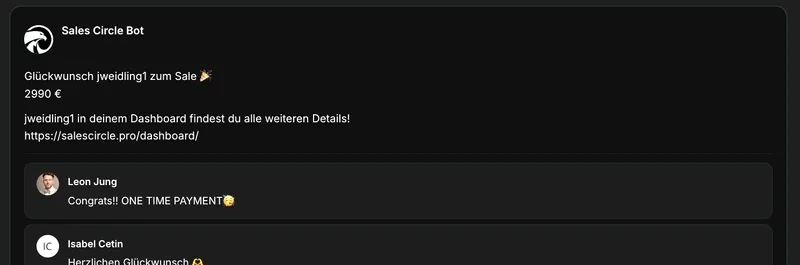 Ergebnis-Screenshot von Julia: 180.000 € in 2 Jahren