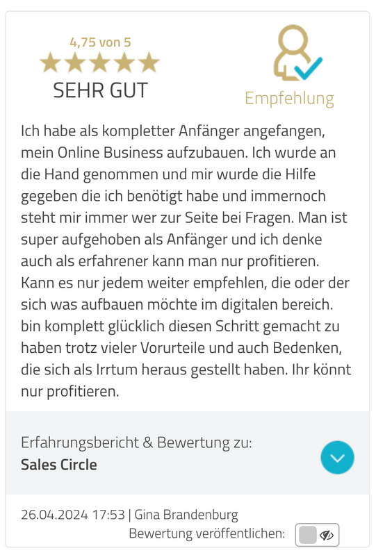 Bewertung 10