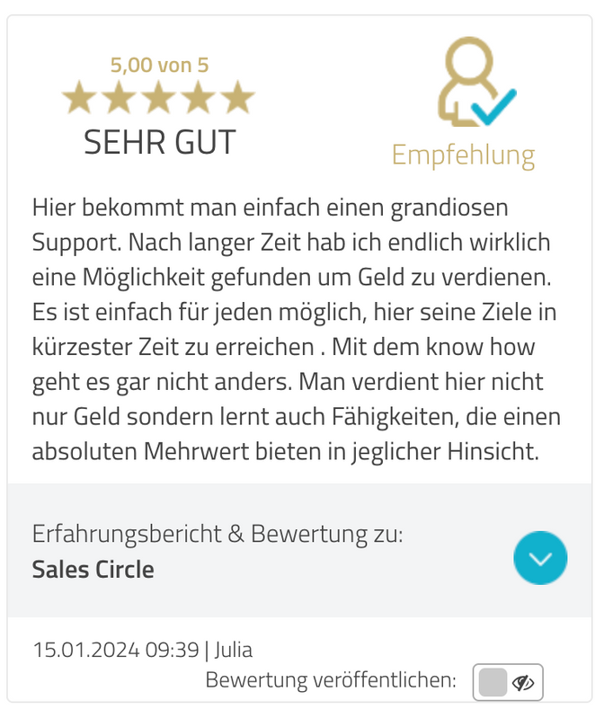 Bewertung 5