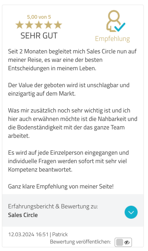 Bewertung 1