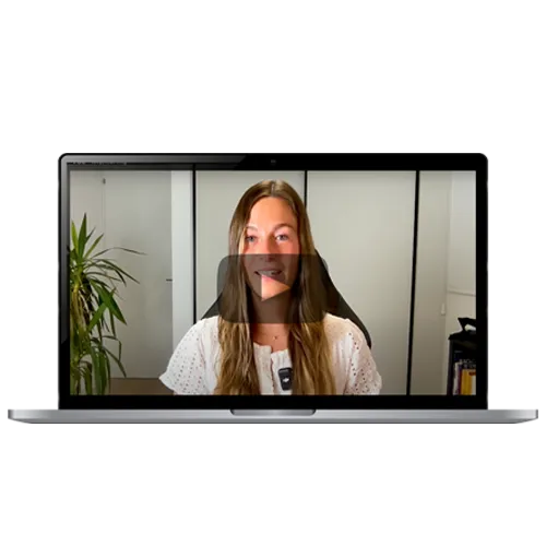 Laptop Mockup mit Bild